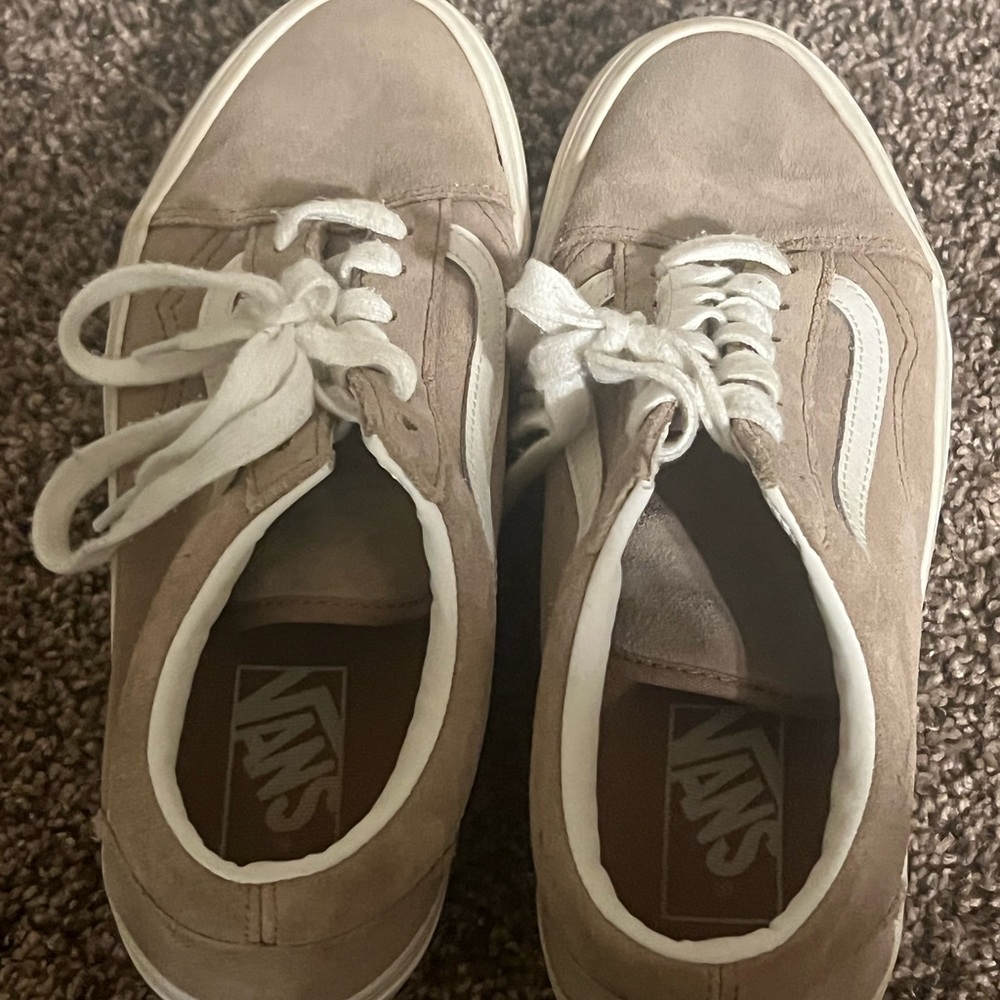 Vans Women’s Brown Suede Sneakers
